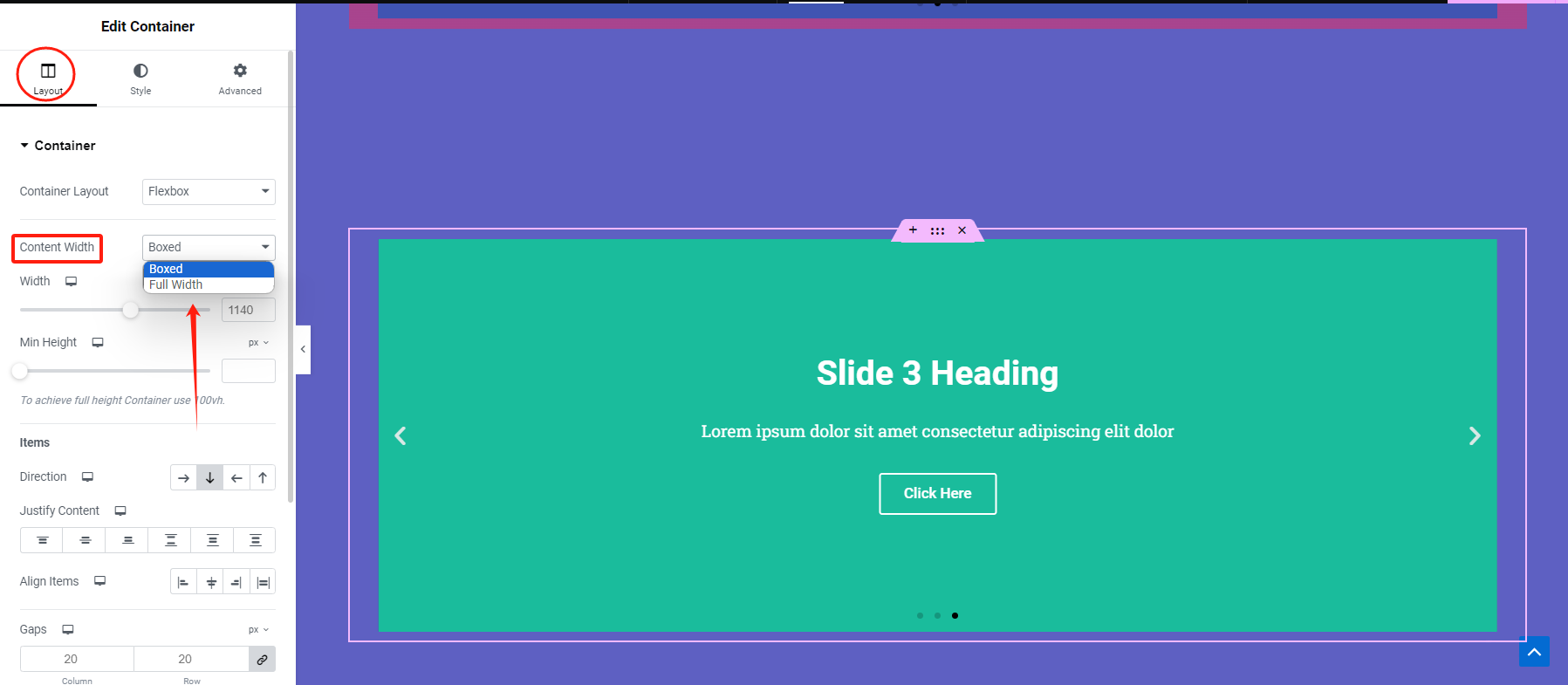 Imagen [9] - Cómo añadir una presentación de diapositivas de ancho completo en Elementor - Photon Flux | Professional WordPress Repair Service, Global Reach, Fast Response