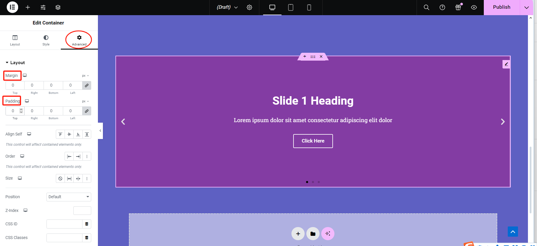 Imagen [11] - Cómo añadir una presentación de diapositivas de ancho completo en Elementor - Photon Flux | Professional WordPress Repair Service, Global Reach, Fast Response