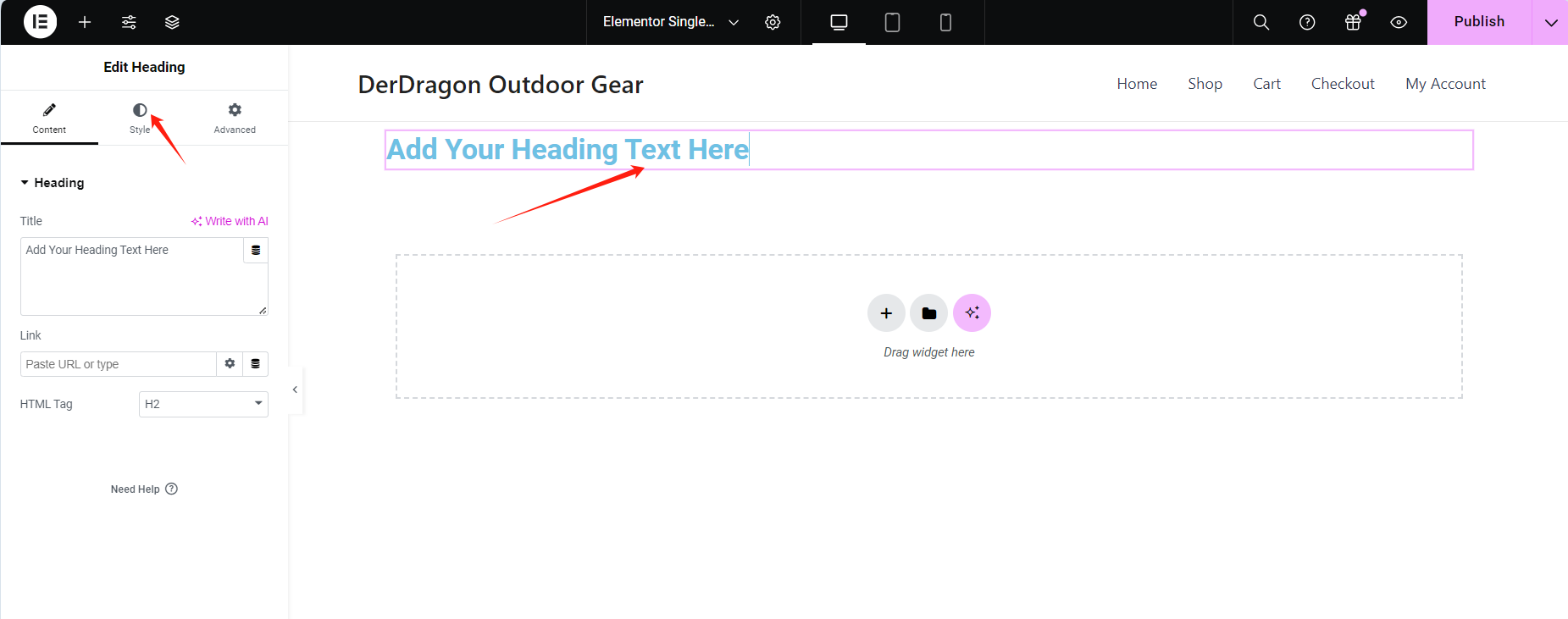 图片[2]-如何在 Elementor 中更改字体排版和颜色设置：详细指南-光子波动网 | 专业WordPress修复服务，全球范围，快速响应