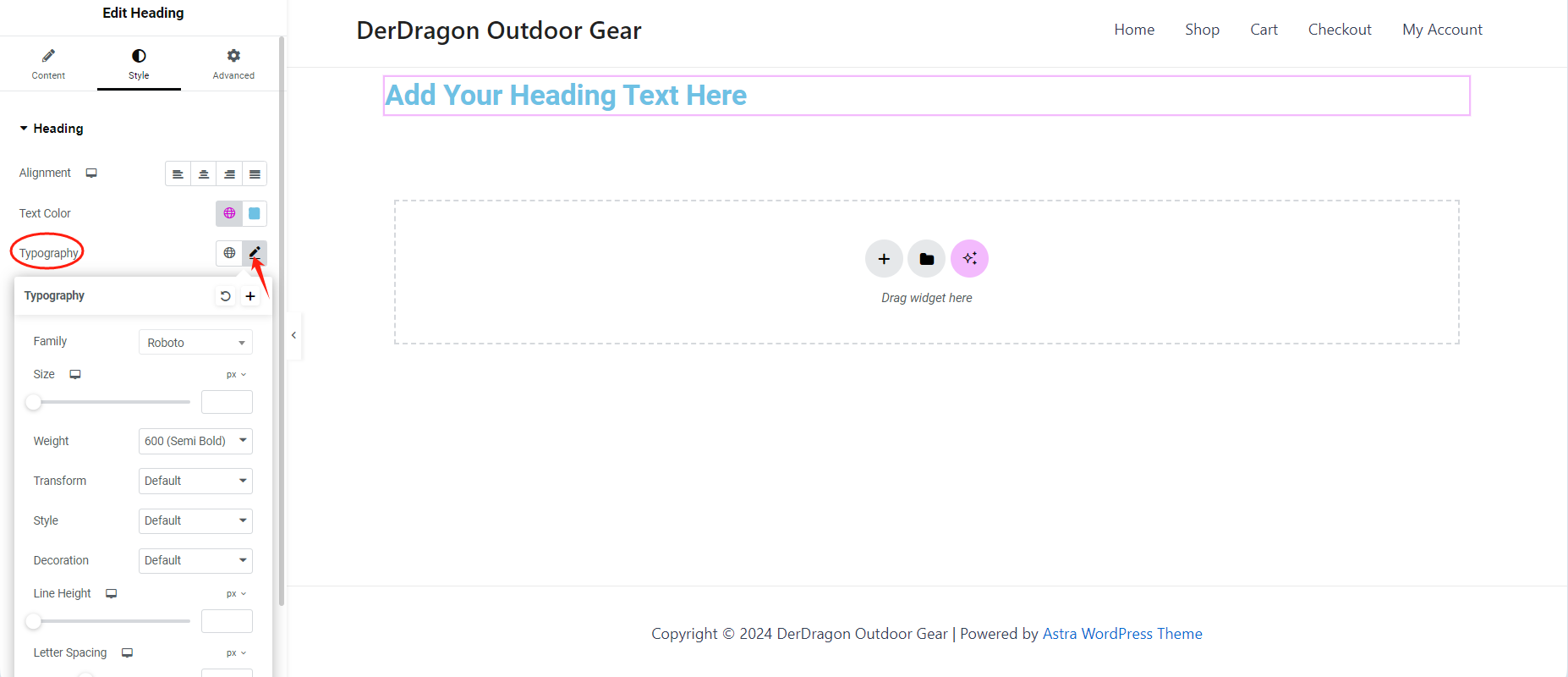 图片[3]-如何在 Elementor 中更改字体排版和颜色设置：详细指南-光子波动网 | 专业WordPress修复服务，全球范围，快速响应