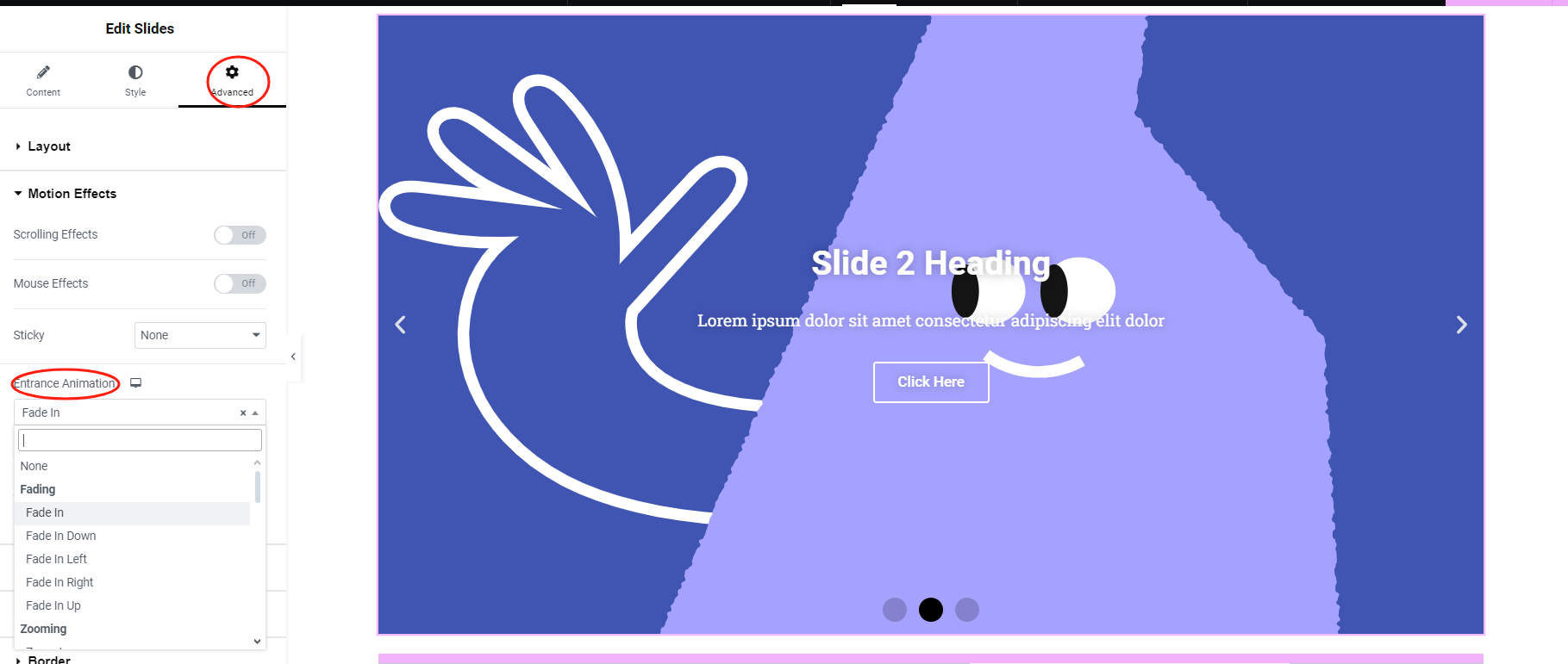 图片[7]-如何为不同页面设置不同的Elementor全宽幻灯片-光子波动网 | 专业WordPress修复服务，全球范围，快速响应