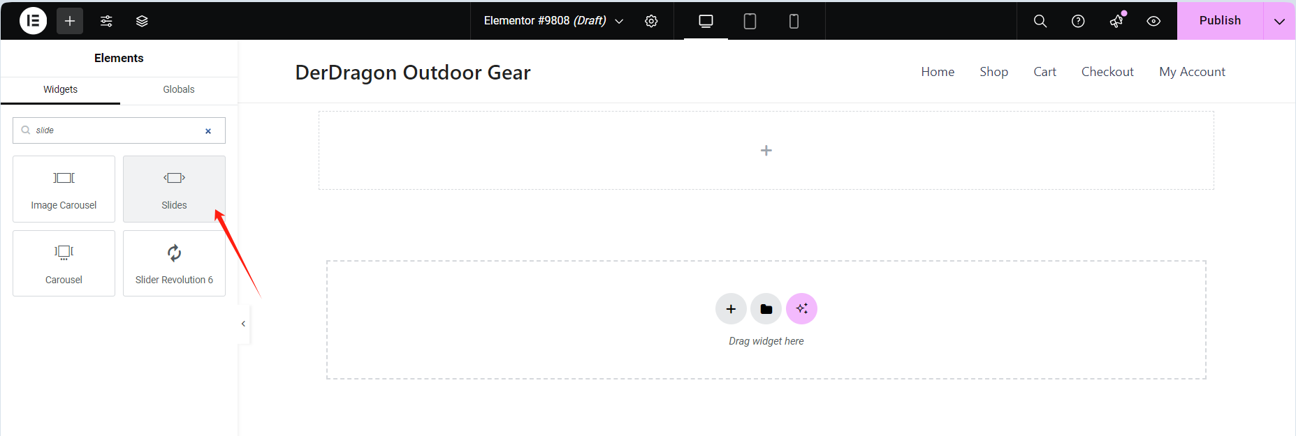 图片[4]-如何使用Elementor创建带有文字覆盖的全宽幻灯片-光子波动网 | 专业WordPress修复服务，全球范围，快速响应