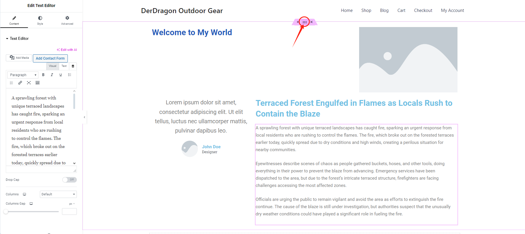 图片[6]-Elementor 视差背景效果详细教程：让网站更具视觉层次感-光子波动网 | 专业WordPress修复服务，全球范围，快速响应