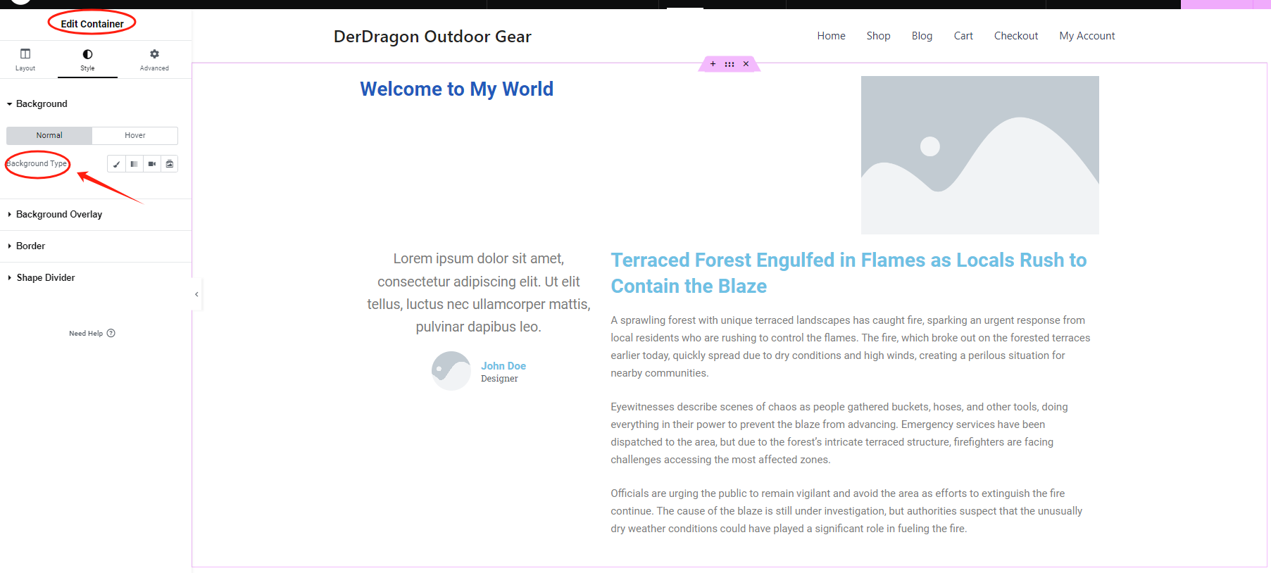 图片[7]-Elementor 视差背景效果详细教程：让网站更具视觉层次感-光子波动网 | 专业WordPress修复服务，全球范围，快速响应