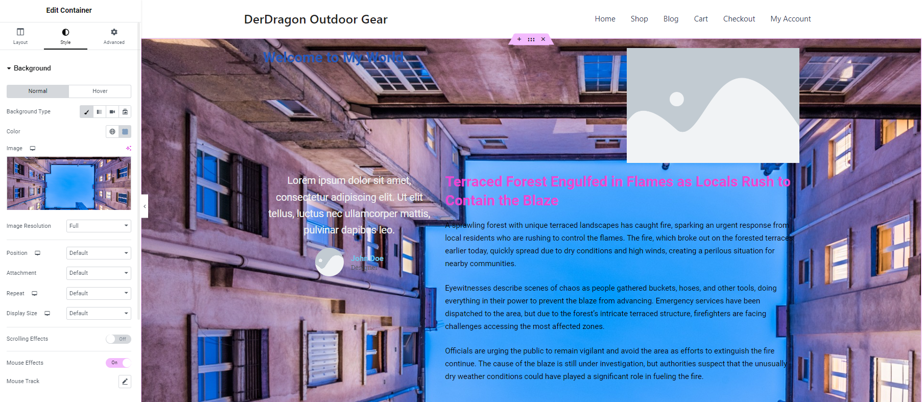 图片[9]-Elementor 视差背景效果详细教程：让网站更具视觉层次感-光子波动网 | 专业WordPress修复服务，全球范围，快速响应