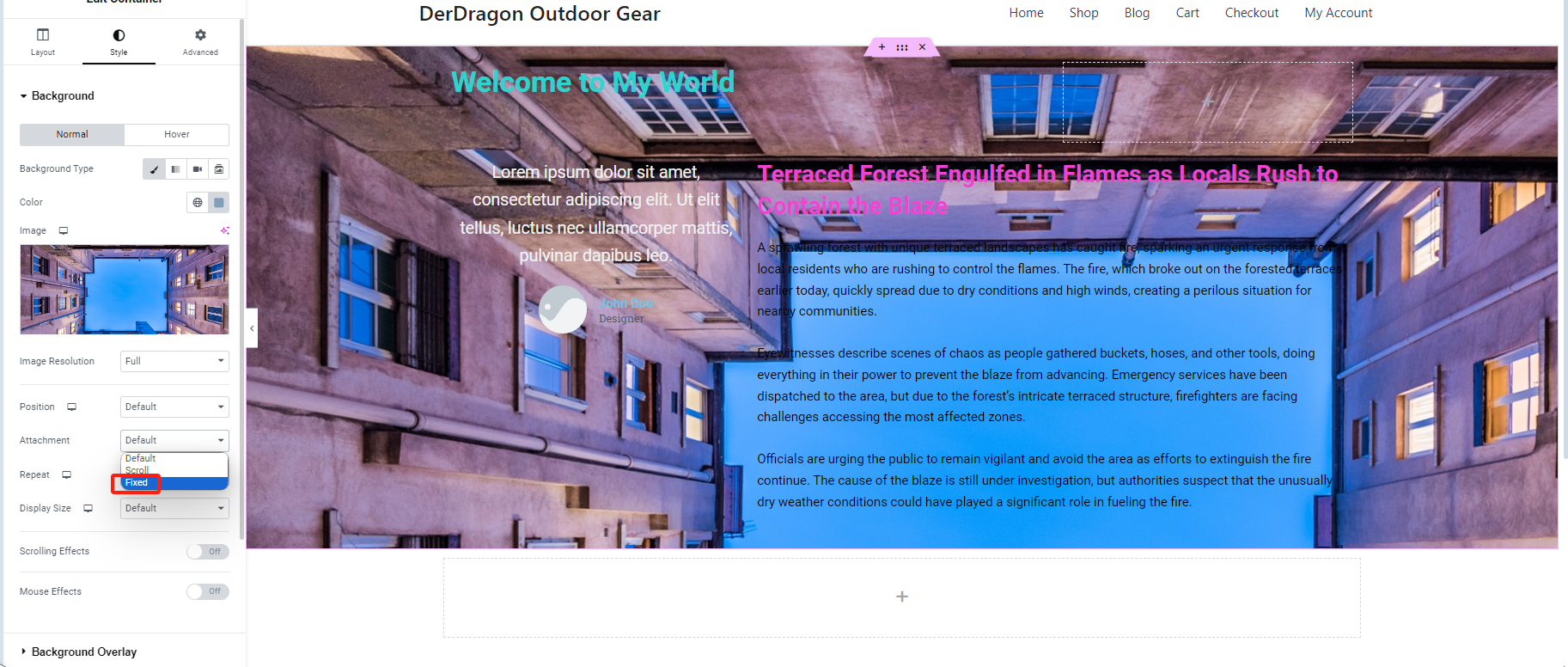 图片[10]-Elementor 视差背景效果详细教程：让网站更具视觉层次感-光子波动网 | 专业WordPress修复服务，全球范围，快速响应