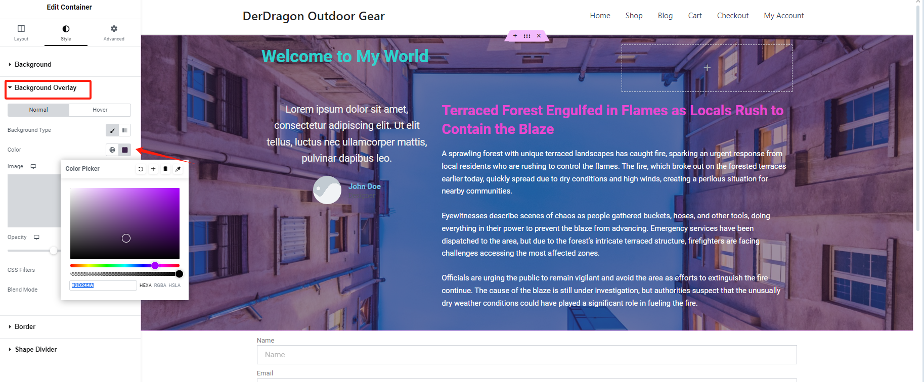 图片[13]-Elementor 视差背景效果详细教程：让网站更具视觉层次感-光子波动网 | 专业WordPress修复服务，全球范围，快速响应