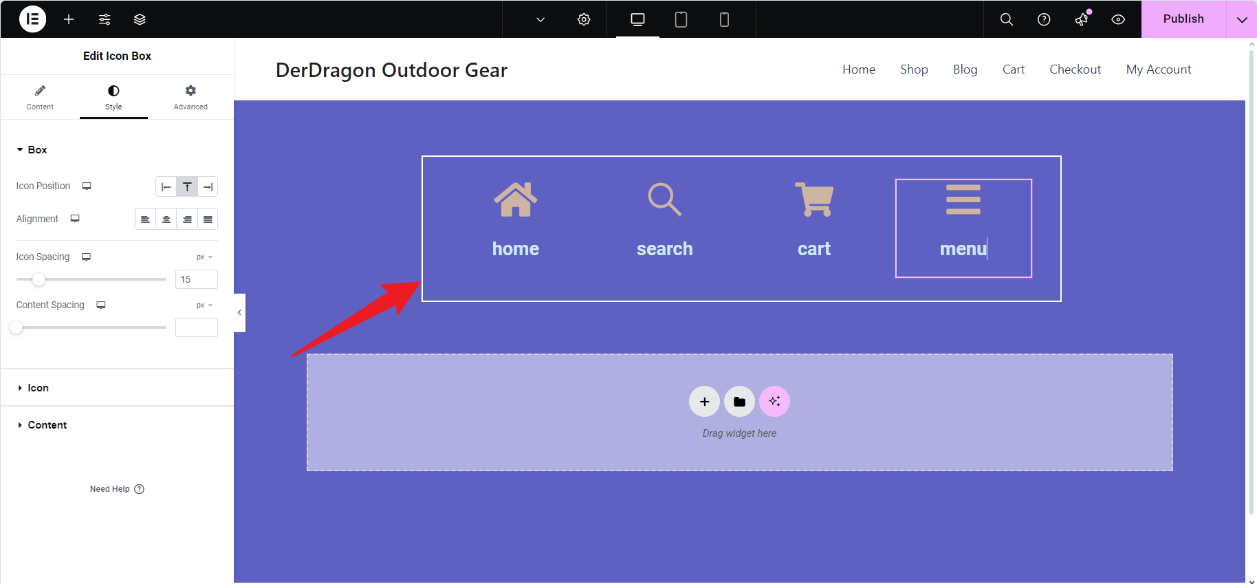 图片[13]-提升用户体验：在 Elementor 中创建移动端友好的粘性页脚导航-光子波动网 | 专业WordPress修复服务，全球范围，快速响应