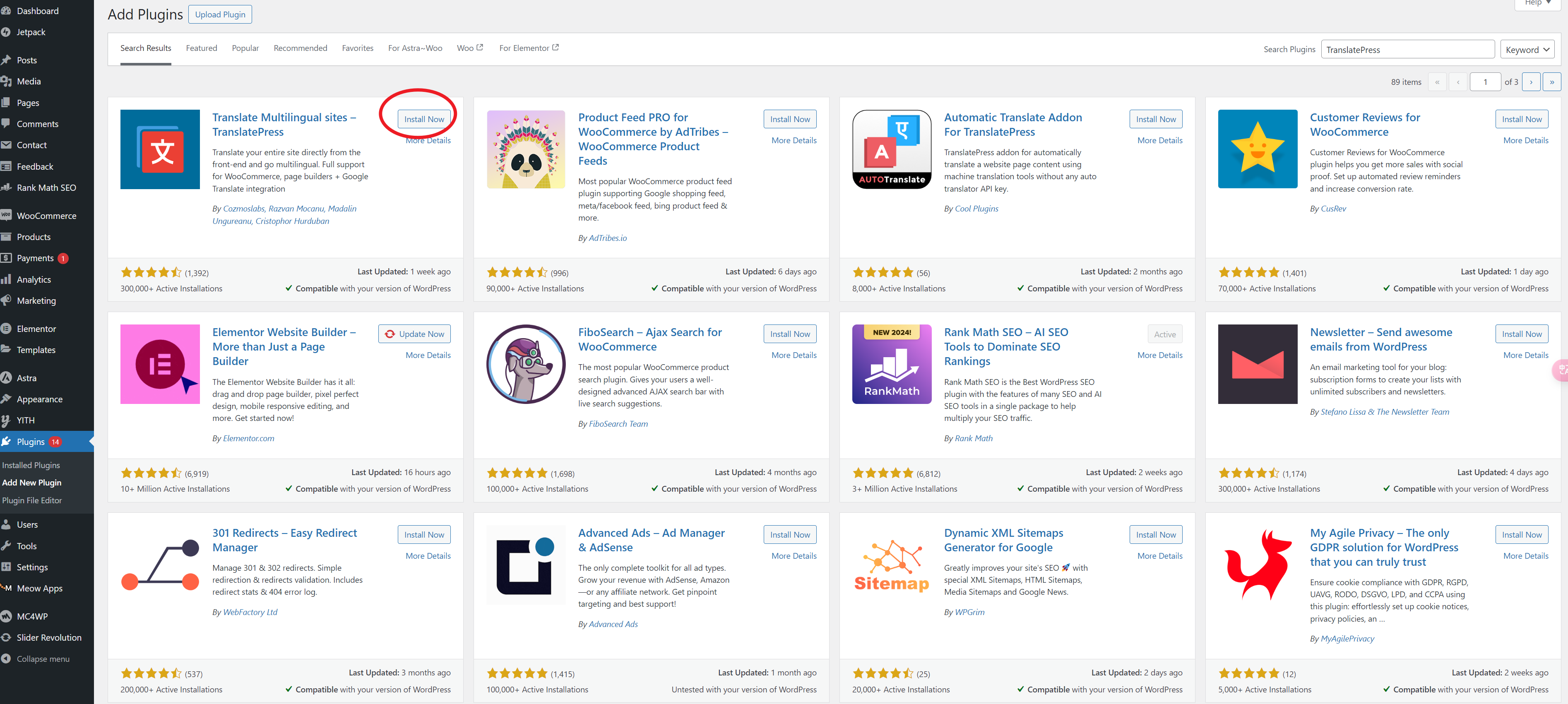 Image [14] - Comment obtenir un support multilingue dans le thème WoodMart : tutoriels détaillés et avantages et inconvénients de l'analyse des plugins - Photon Flux | Services professionnels de réparation de WordPress, dans le monde entier, réponse rapide