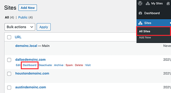 Imagen [15] - Cómo crear WordPress multisitio con diferentes dominios - Photon Flux | Servicio profesional de reparación de WordPress, en todo el mundo, ¡rápida respuesta!