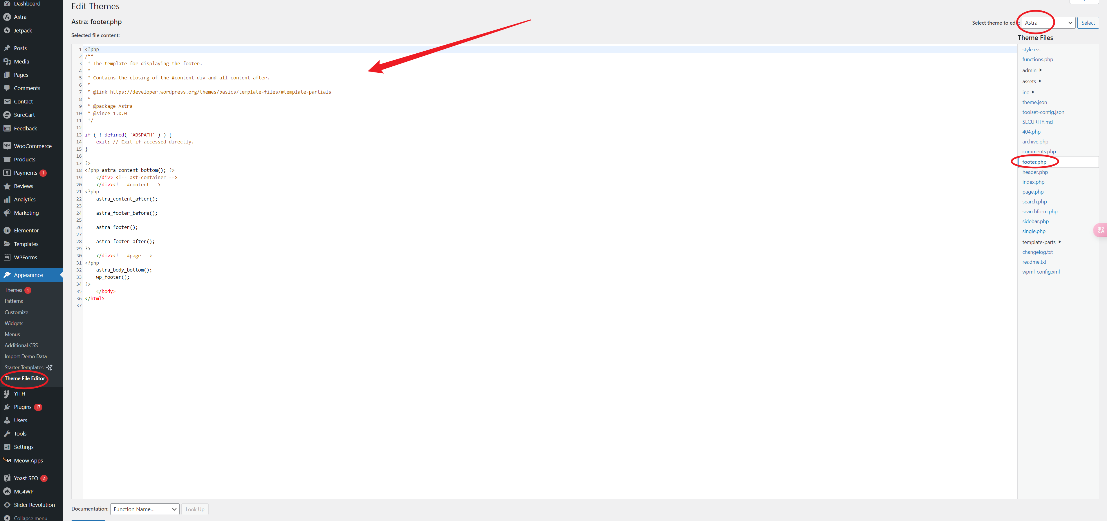 图片[14]-如何修改WordPress主题中的页脚版权信息-光子波动网 | 专业WordPress修复服务，全球范围，快速响应