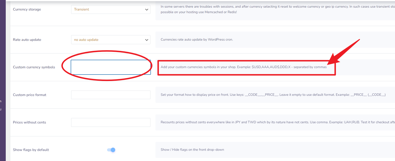 Imagen [7] - Cómo conseguir funcionalidad multidivisa en temas de WordPress mediante el plugin FOX Currency Switcher - Photon Switcher | Servicio profesional de reparaciones de WordPress, alcance global, respuesta rápida