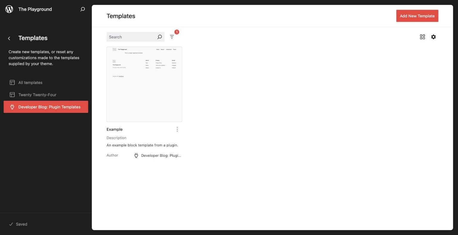 图片[3]-WordPress 6.7 中的新插件模板注册 API-光子波动网 | 专业WordPress修复服务，全球范围，快速响应
