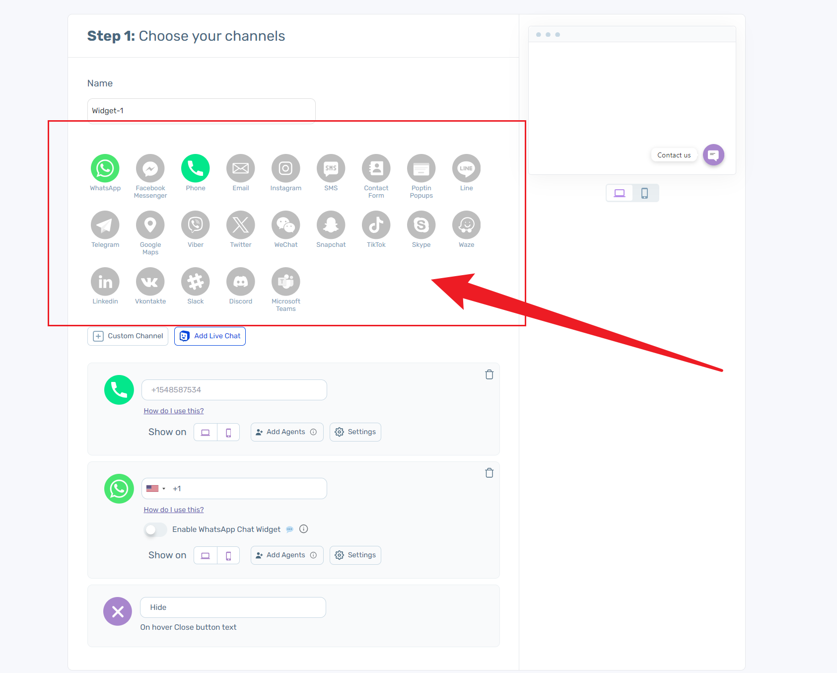Imagen[9]-Cómo usar Chaty en WordPress para implementar la función de contacto flotante - Photon Flux | Servicio profesional de reparación de WordPress, cobertura global, respuesta rápida