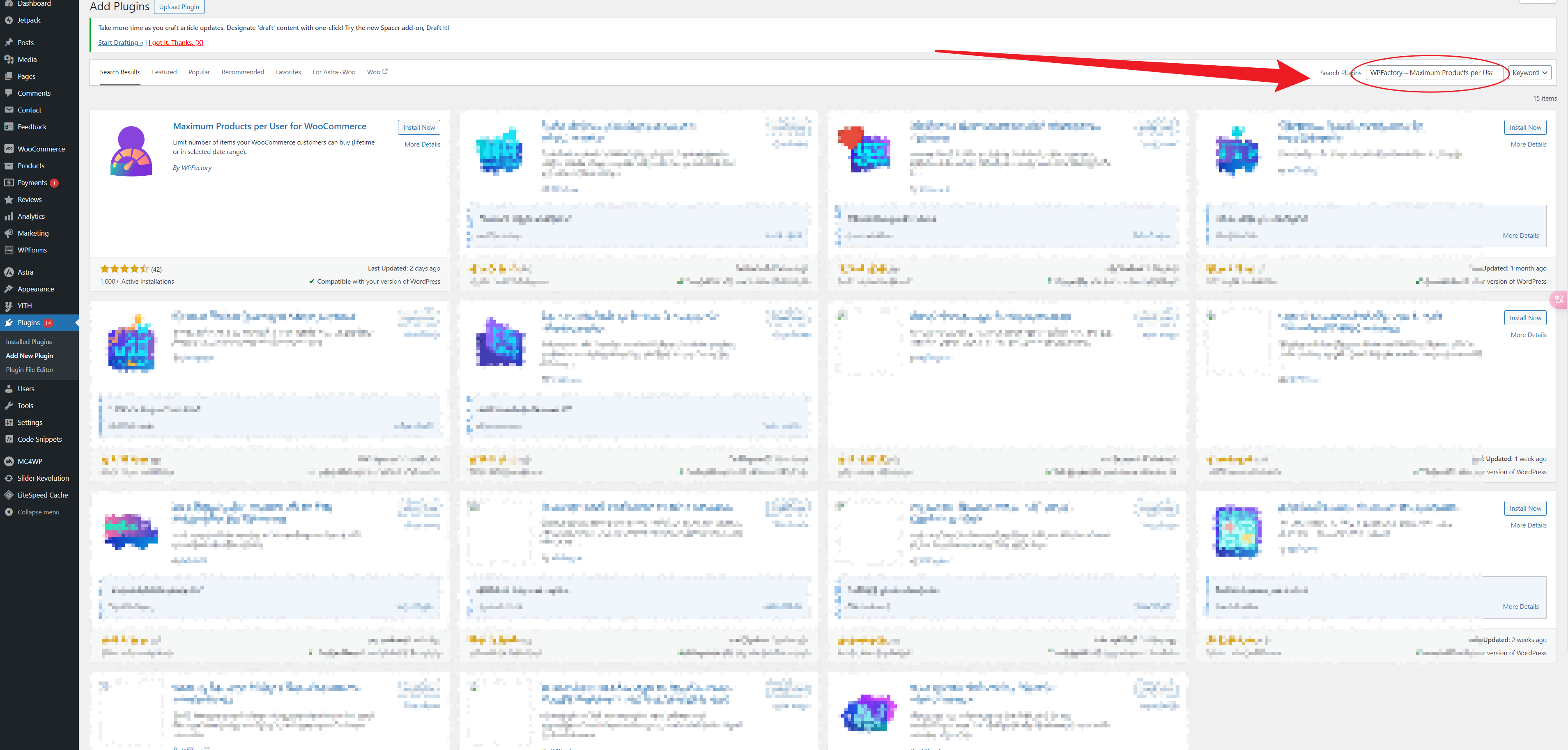 Imagen [4] - ¿Cómo establecer el número máximo de productos por usuario en WooCommerce? -Photonfluctuation.com | Servicio profesional de reparación de WordPress, en todo el mundo, respuesta rápida