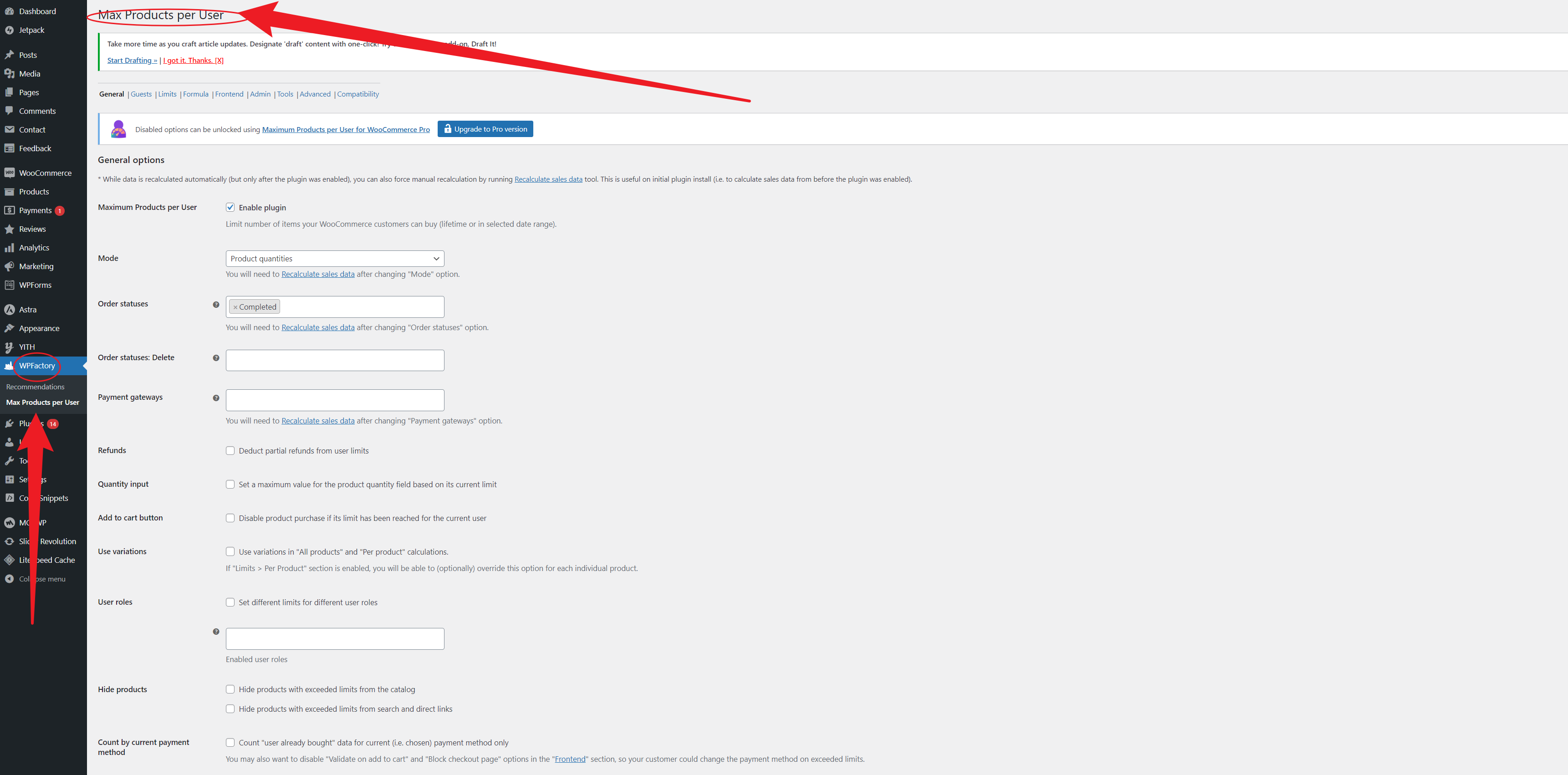 Imagen [7] - ¿Cómo establecer el número máximo de productos por usuario en WooCommerce? -Photonfluctuation.com | Servicio profesional de reparación de WordPress, en todo el mundo, respuesta rápida