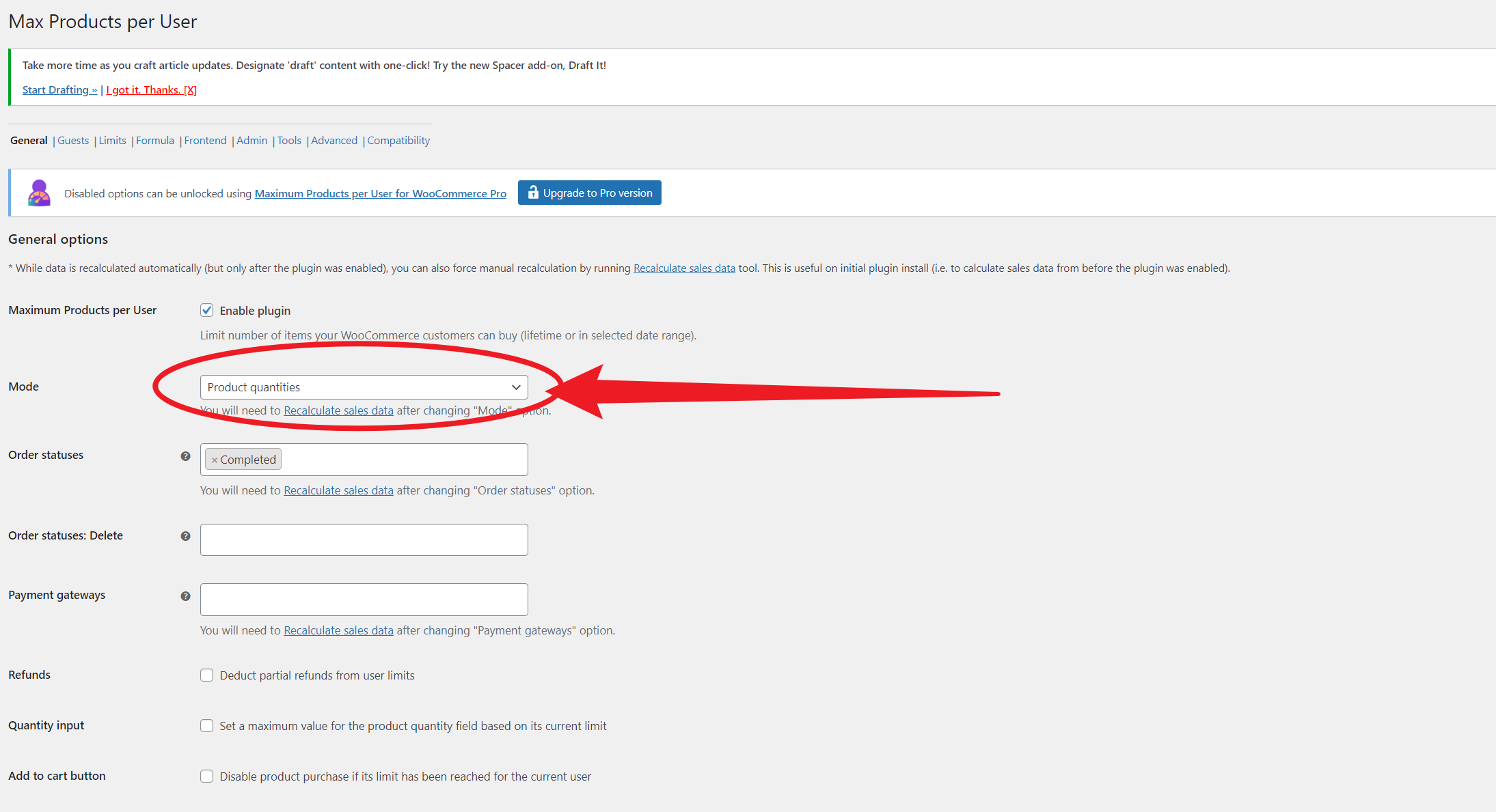 Imagen [8] - ¿Cómo establecer el número máximo de productos por usuario en WooCommerce? -Photonfluctuation.com | Servicio profesional de reparación de WordPress, en todo el mundo, respuesta rápida