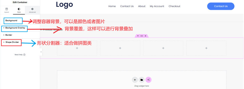 Imagen [12] - Cómo implementar Sticky Footer Navigation en Elementor: Tutorial detallado con consejos de diseño personalizado