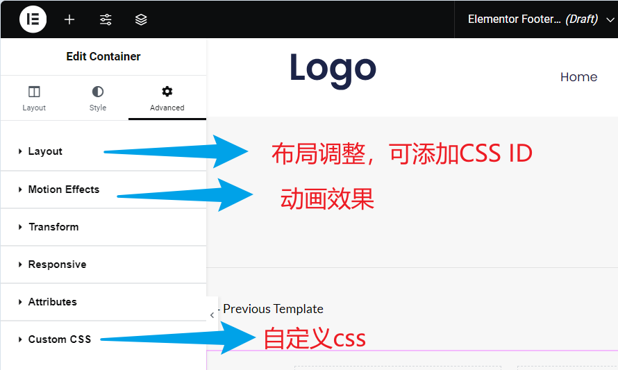 Imagen [10] - Cómo implementar Sticky Footer Navigation en Elementor: Tutorial detallado con consejos de diseño personalizado