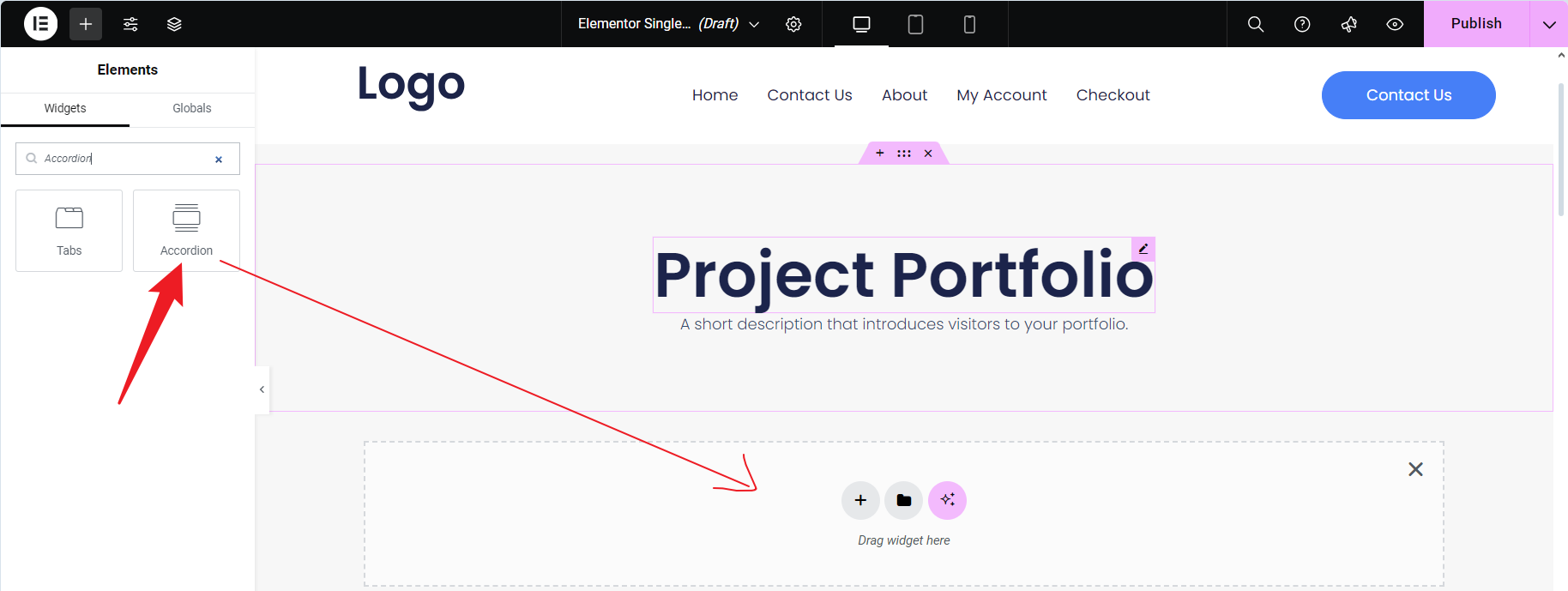 图片[4]-5种使用手风琴小部件的创意方法：如何在 Elementor 中嵌入图表、图像和更多内容-光子波动网 | 专业WordPress修复服务，全球范围，快速响应