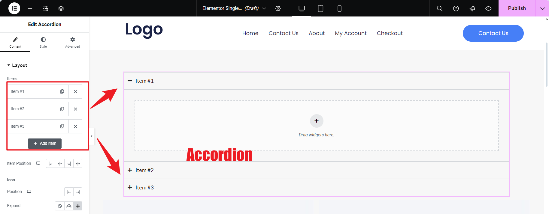图片[5]-5种使用手风琴小部件的创意方法：如何在 Elementor 中嵌入图表、图像和更多内容-光子波动网 | 专业WordPress修复服务，全球范围，快速响应