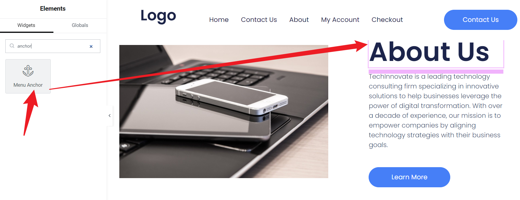 图片[14]-如何在 Elementor 中创建带有容器的垂直粘性标题-光子波动网 | 专业WordPress修复服务，全球范围，快速响应