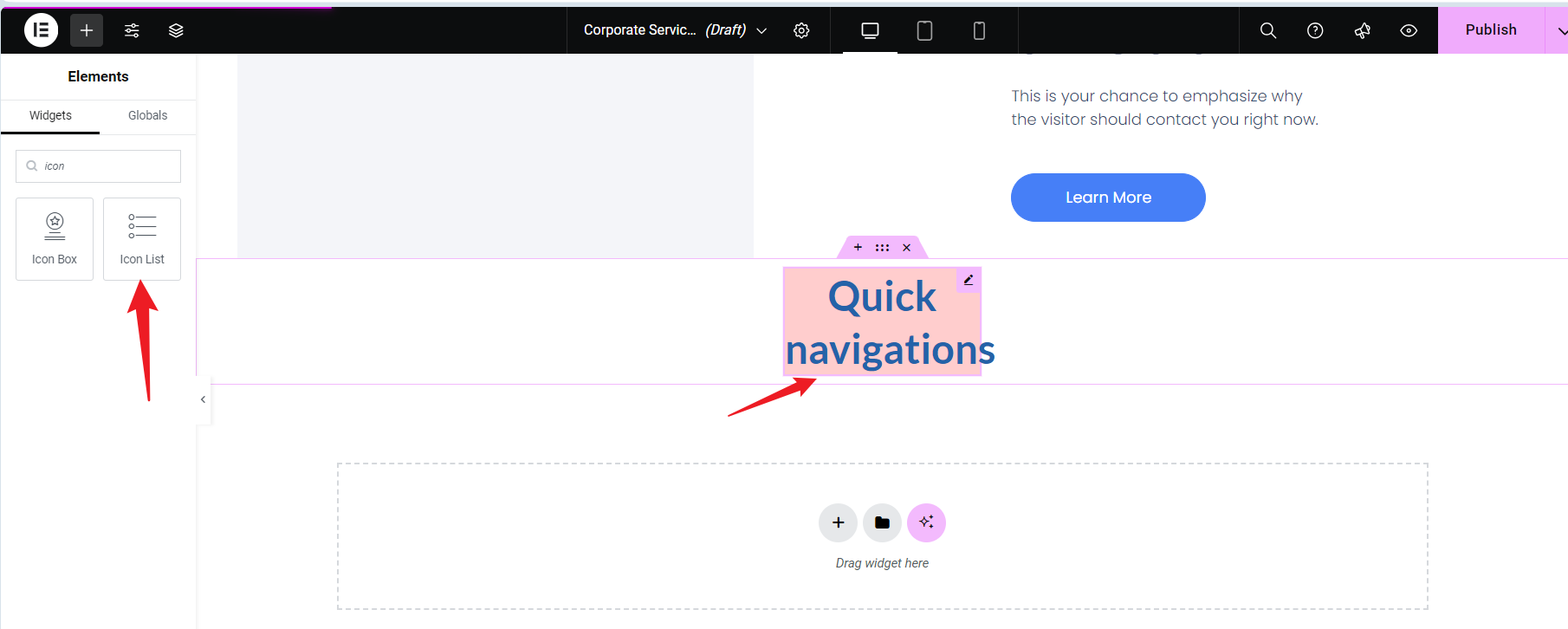 图片[9]-如何在 Elementor 中创建带有容器的垂直粘性标题-光子波动网 | 专业WordPress修复服务，全球范围，快速响应