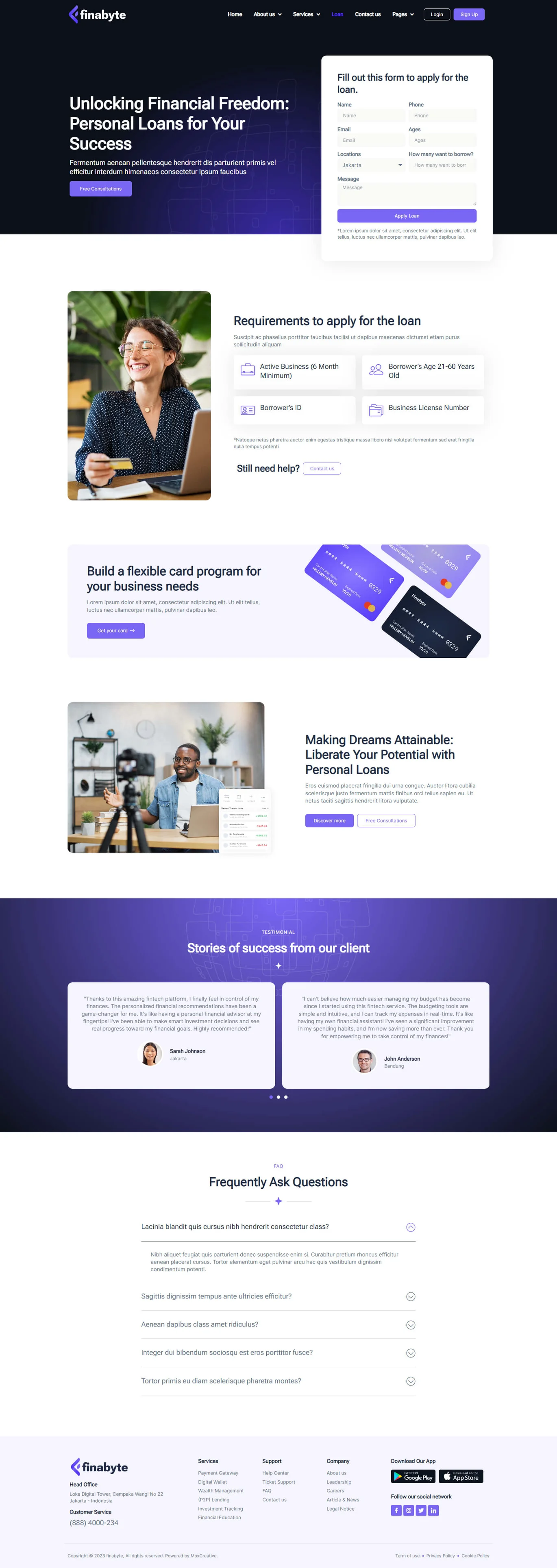 Imagen [2] - FinaByte: Elementor Pro Template Suite for SaaS and FinTech Startups