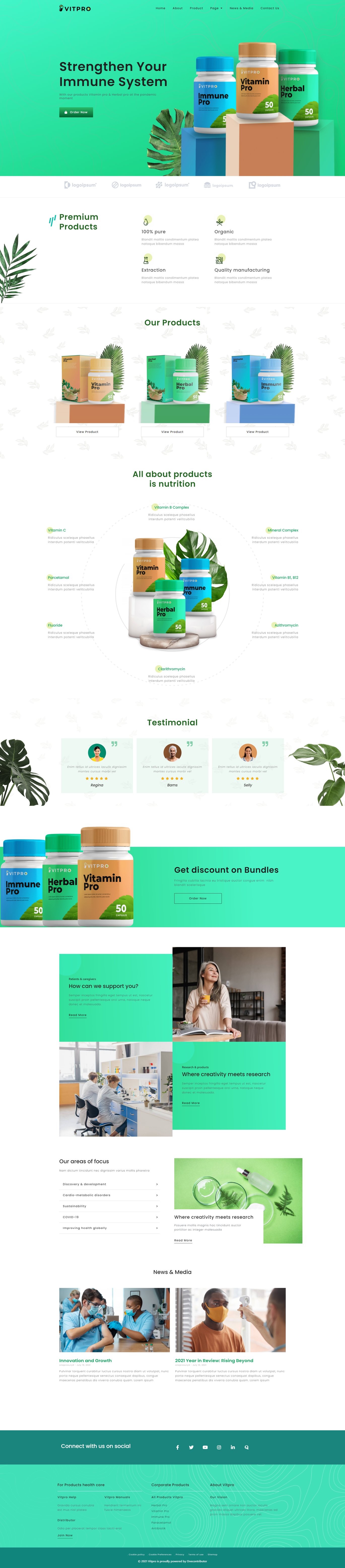 图片[2]-Vitpro – 草本健康Elementor模板套件-光子波动网 | 专业WordPress修复服务，全球范围，快速响应