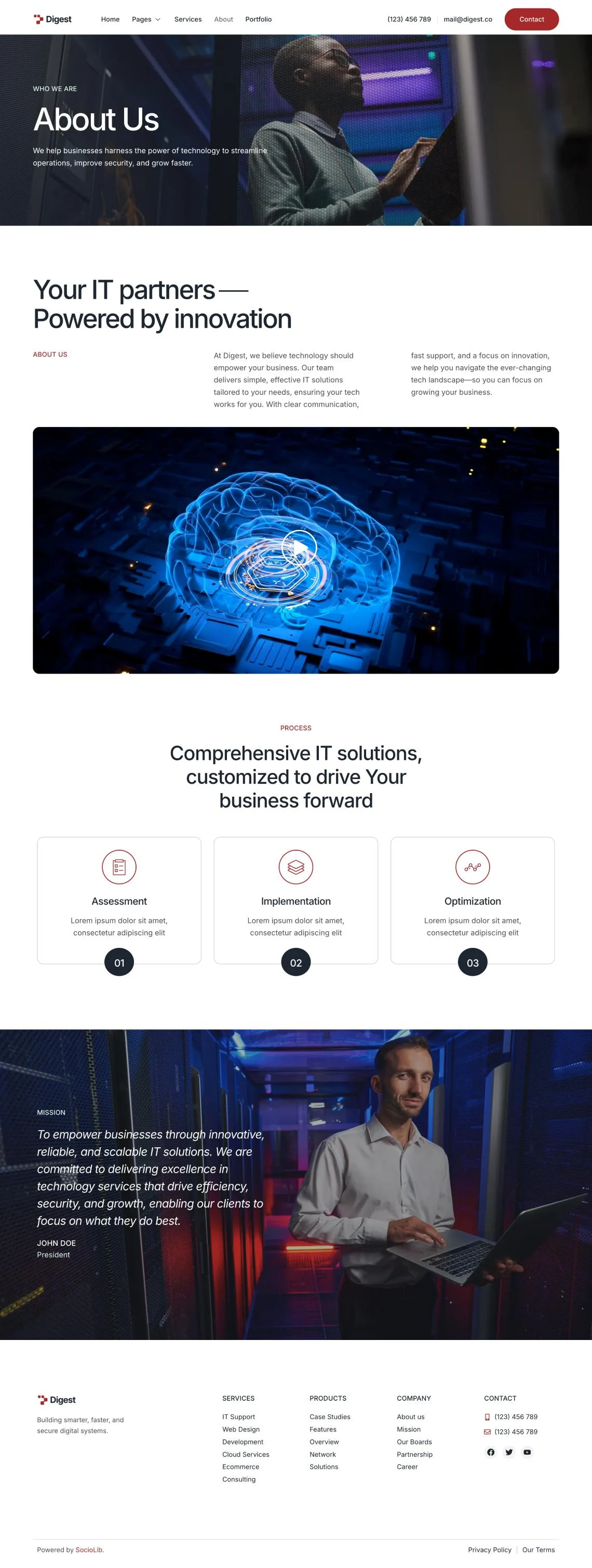 图片[1]-Digest：为科技公司打造的专业 Elementor 模板套件-光子波动网 | 专业WordPress修复服务，全球范围，快速响应
