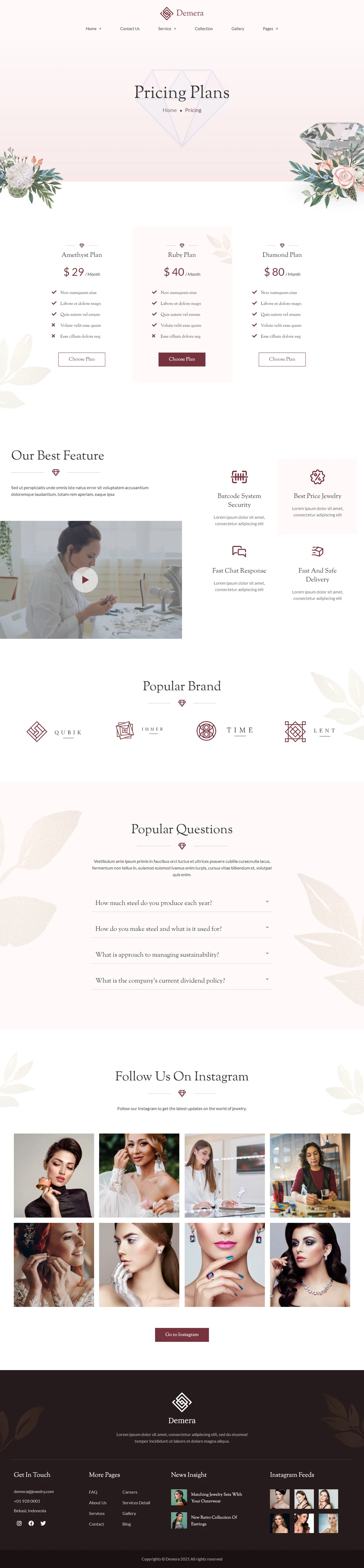 Image [2] - Demera - Jewelry Manufacturing & Shop Elementor Template Kit - Photon Fluctuations.com | Professional WordPress Repair Service, Global Reach, Fast Response