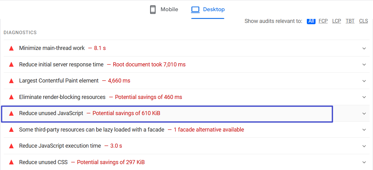 Imagen [3] - Cómo eliminar el JavaScript no utilizado para optimizar el rendimiento de WordPress y mejorar la velocidad de carga de la página
