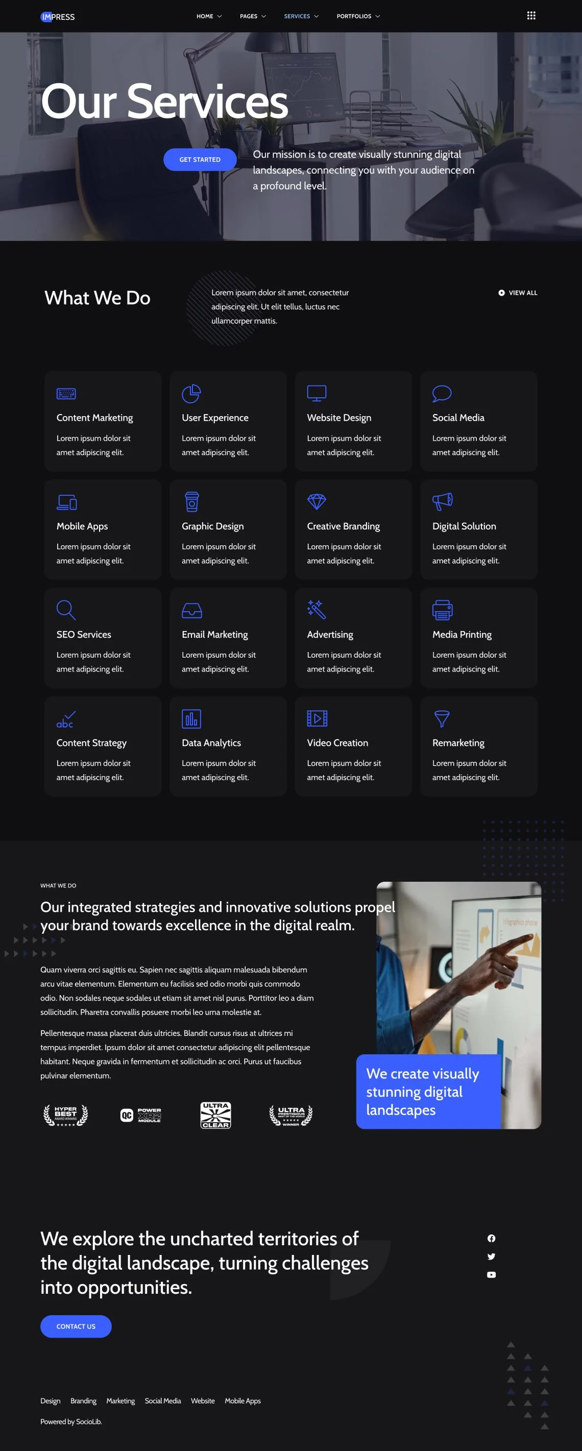 图片[2]-Impress – 数字营销代理商与作品集 Elementor 模板包-光子波动网 | 专业WordPress修复服务，全球范围，快速响应