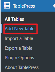 Imagen [3] - Cómo crear tablas responsivas en WordPress (plugin TablePress + método manual)