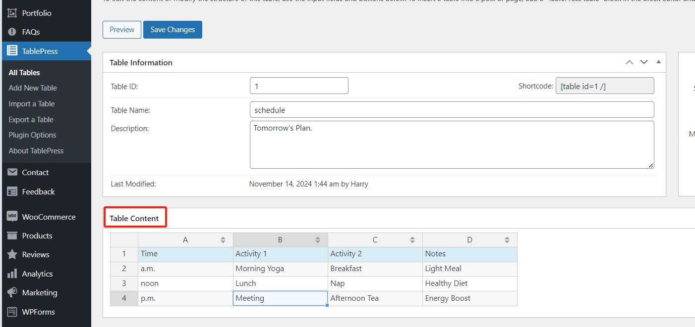 Imagen [5] - Cómo crear tablas responsivas en WordPress (plugin TablePress + método manual)