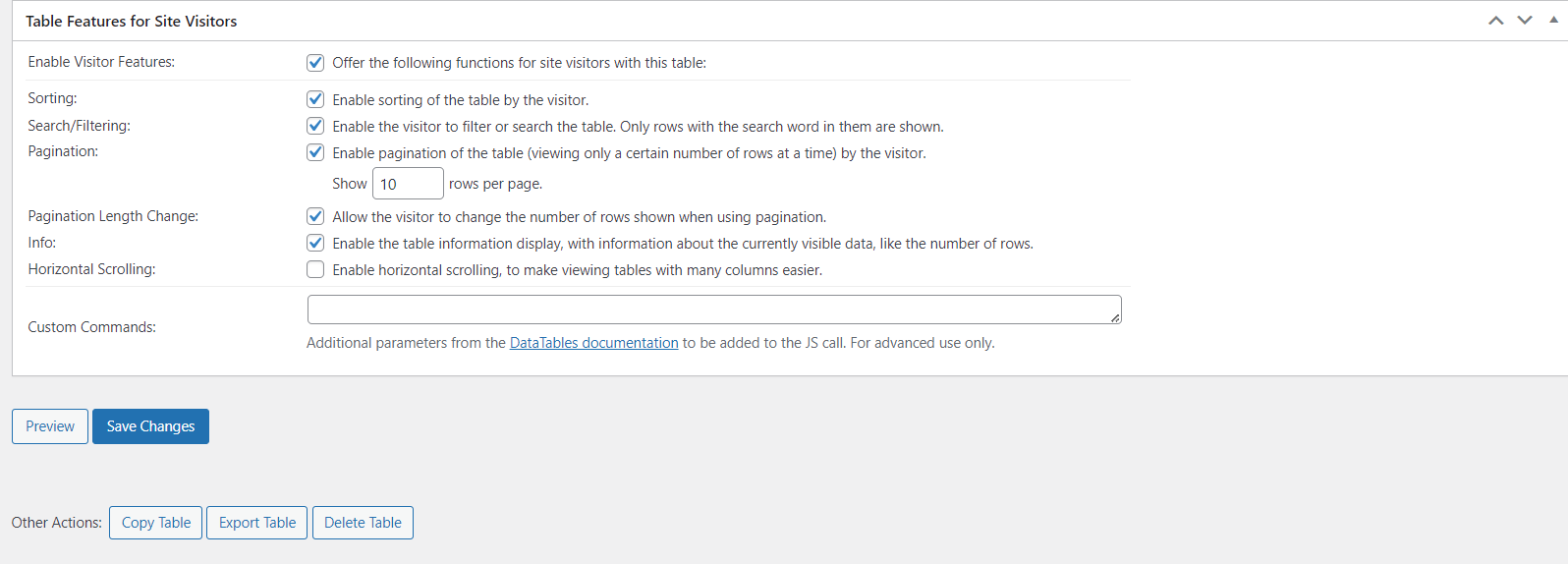 Imagen [6] - Cómo crear tablas responsivas en WordPress (plugin TablePress + método manual)