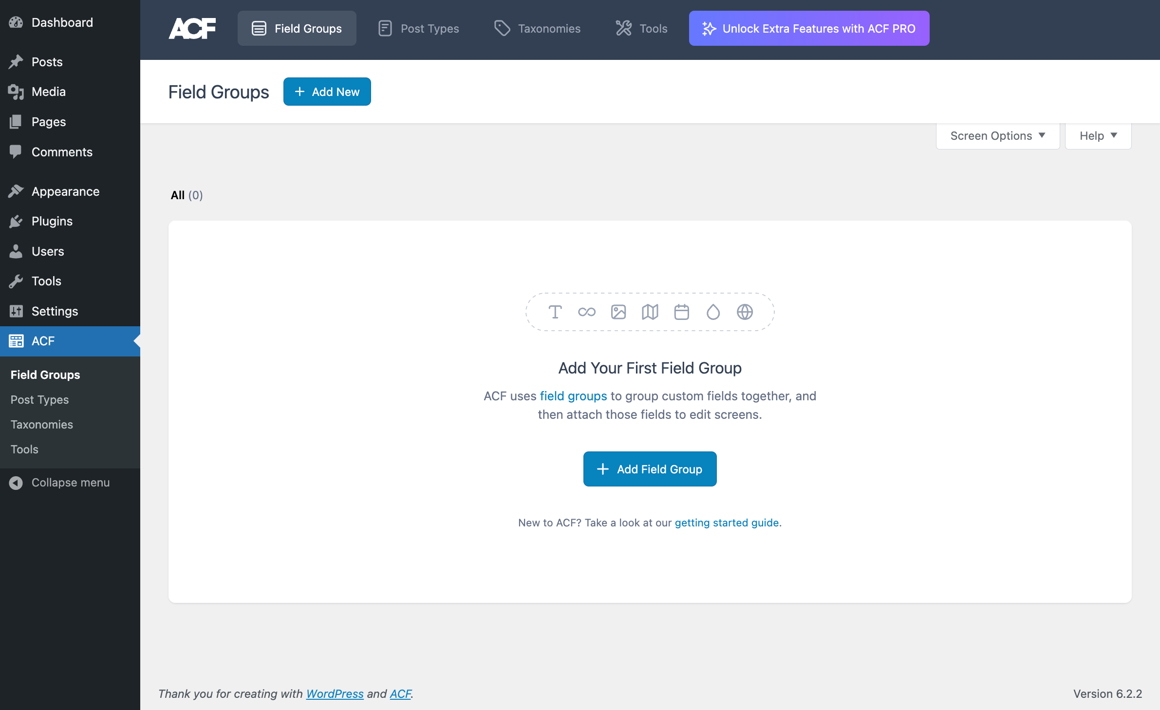 图片[2]-如何在ACF中创建和管理字段组：WordPress自定义字段教程