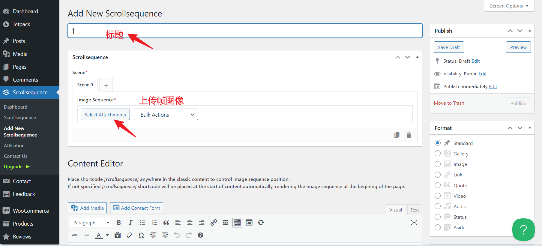 Imagen [10] - Cómo añadir animación de desplazamiento en WordPress: plugins, Elementor e implementaciones CSS