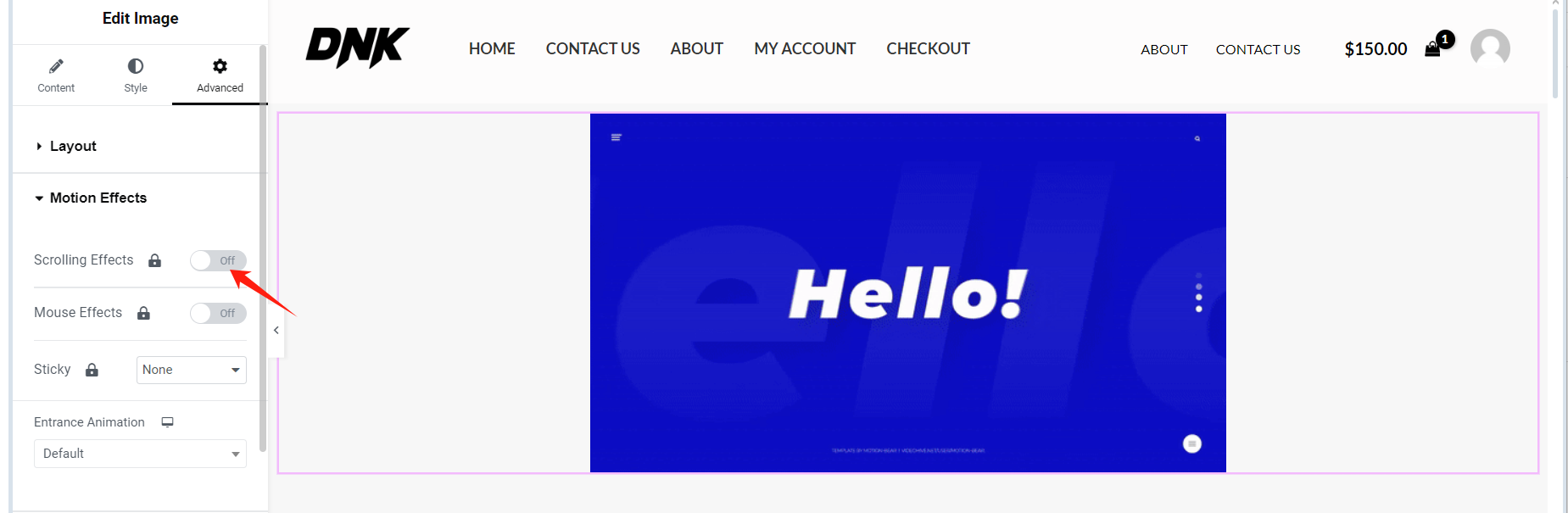 Imagen [16]-Cómo añadir animación de desplazamiento en WordPress: plugins, Elementor e implementaciones CSS
