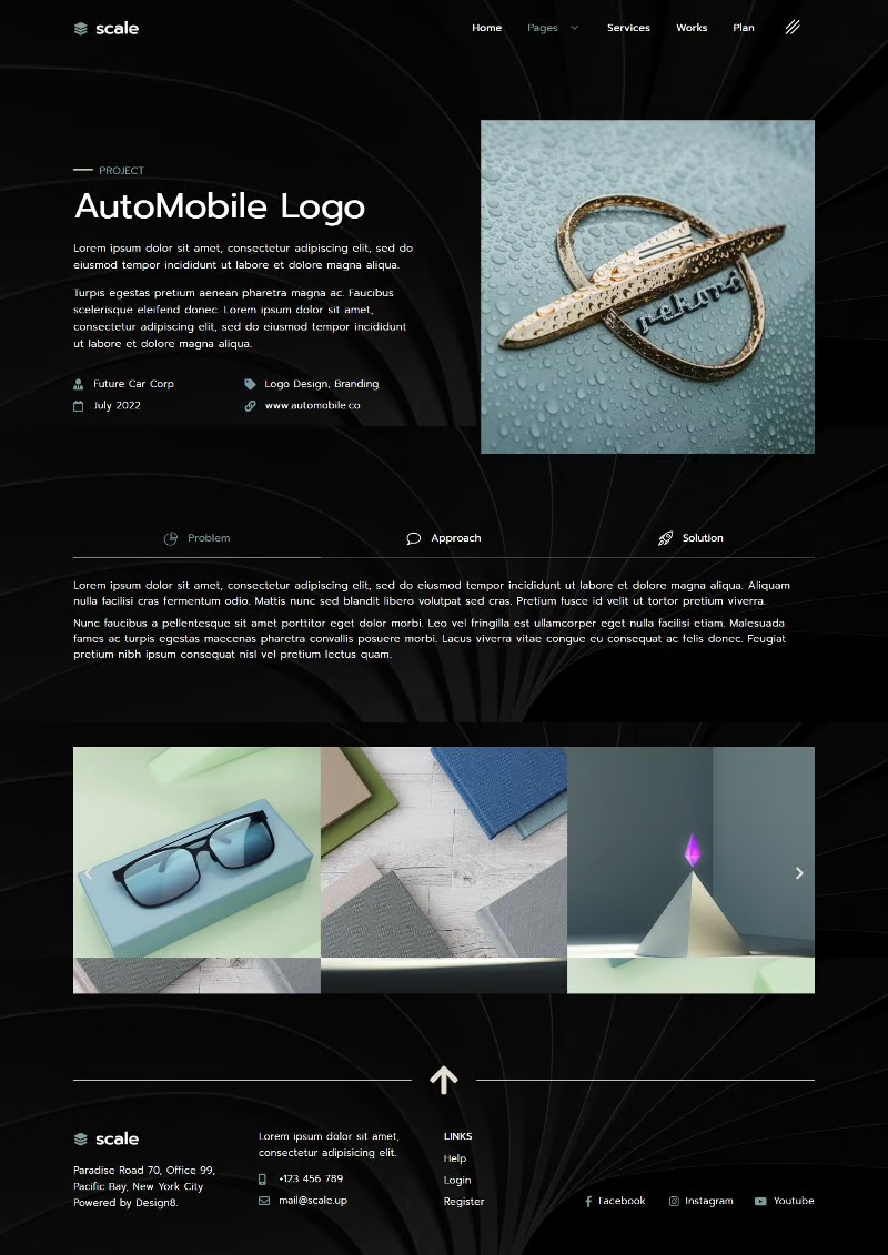 图片[1]-Scale – 创意机构Elementor模板套件-光子波动网 | 专业WordPress修复服务，全球范围，快速响应