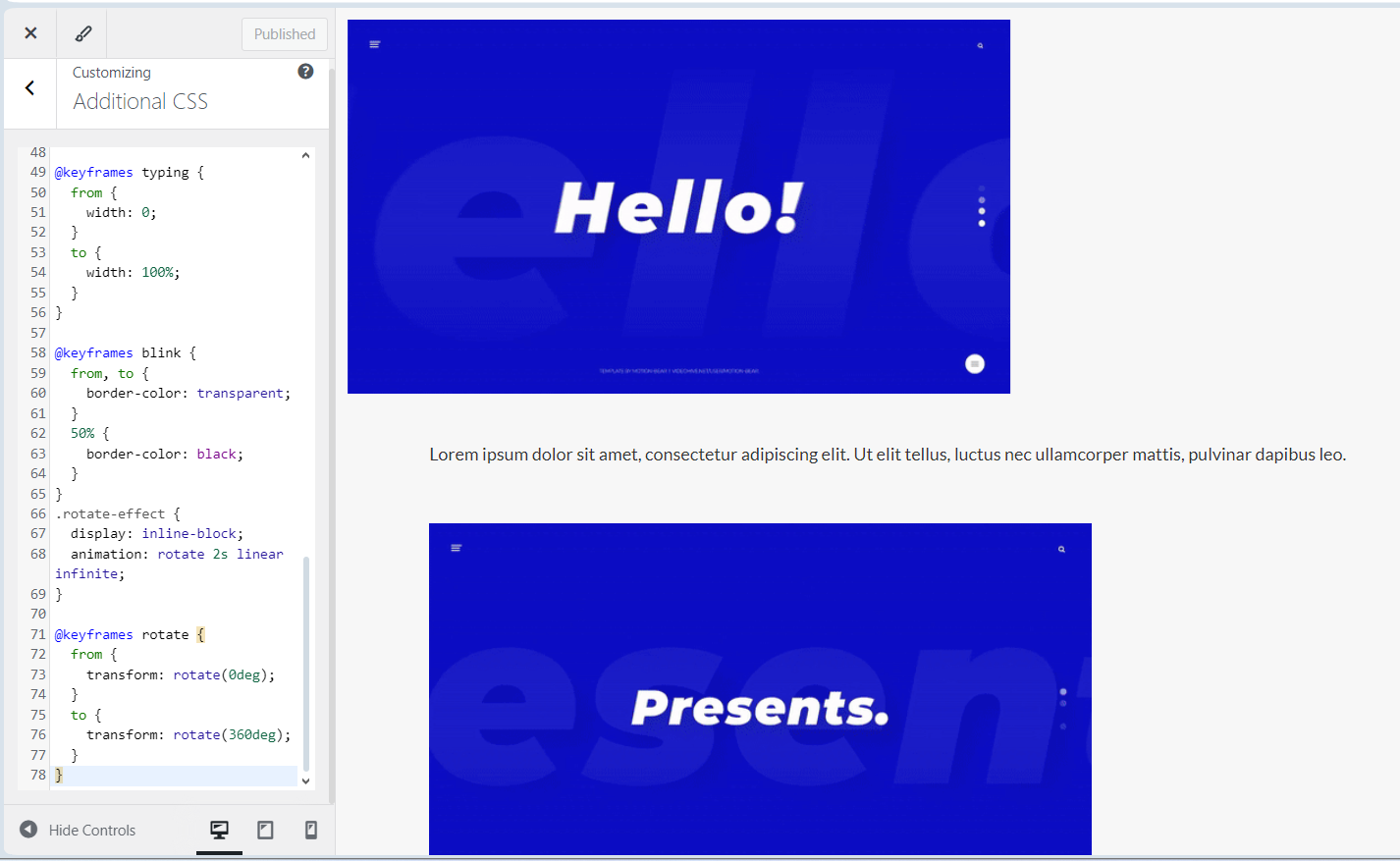 图片[8]-如何在WordPress中为文本添加样式效果：实现颜色、阴影与动画