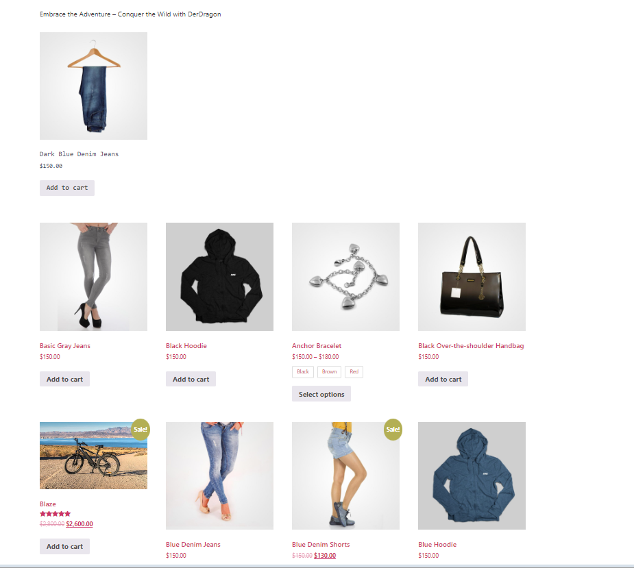 Imagen [5] - Guía de códigos cortos de WooCommerce: mostrar productos, optimizar el proceso de compra y el diseño de la página