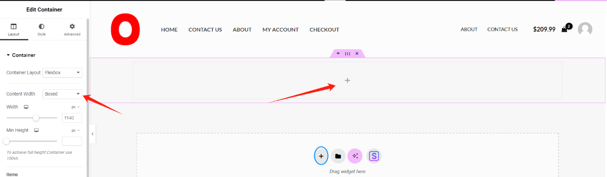 Image [6] - How to create a custom one-page template with Elementor Flexbox | Full Tutorial