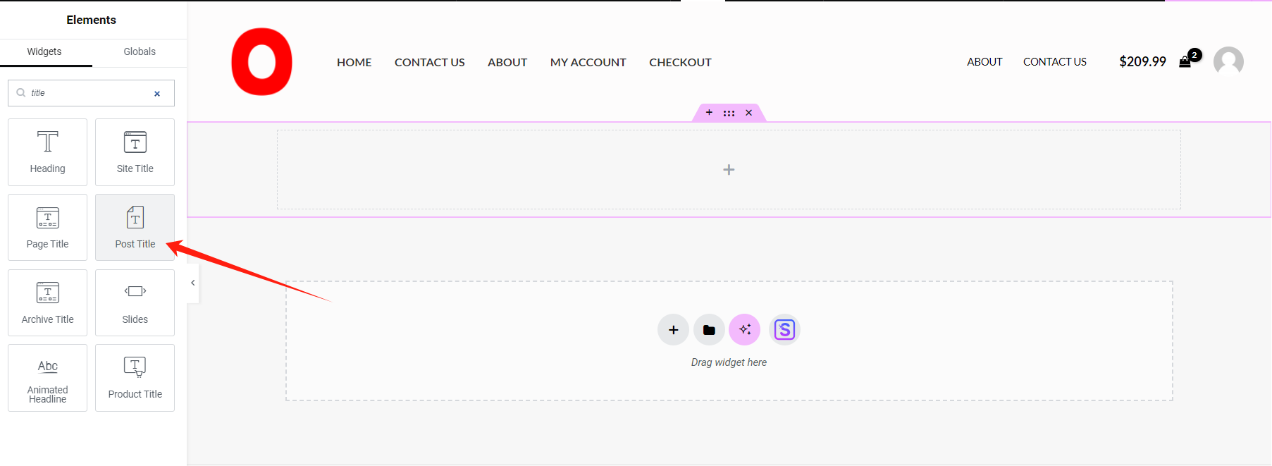 Image [8] - How to create a custom one-page template with Elementor Flexbox | Full Tutorial