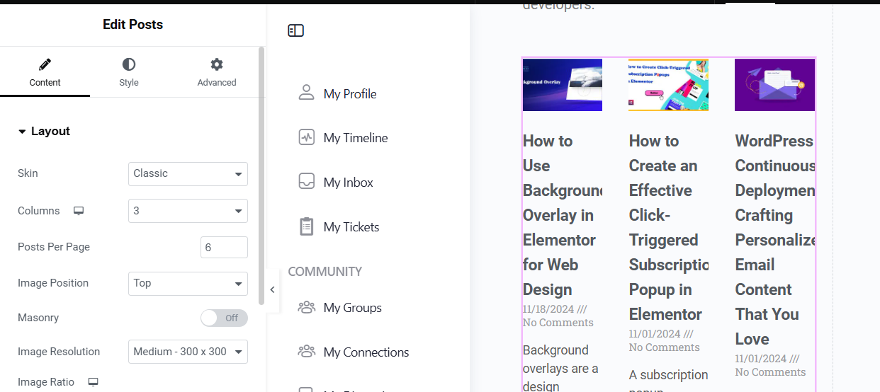 Image [17] - How to create a custom one-page template with Elementor Flexbox | Full Tutorial