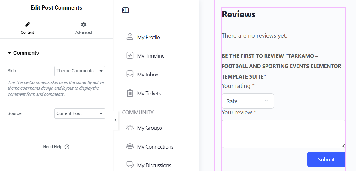 Image [19] - How to create a custom one-page template with Elementor Flexbox | Full Tutorial