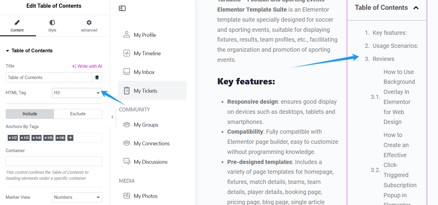 Image [21] - How to create a custom one-page template with Elementor Flexbox | Full Tutorial