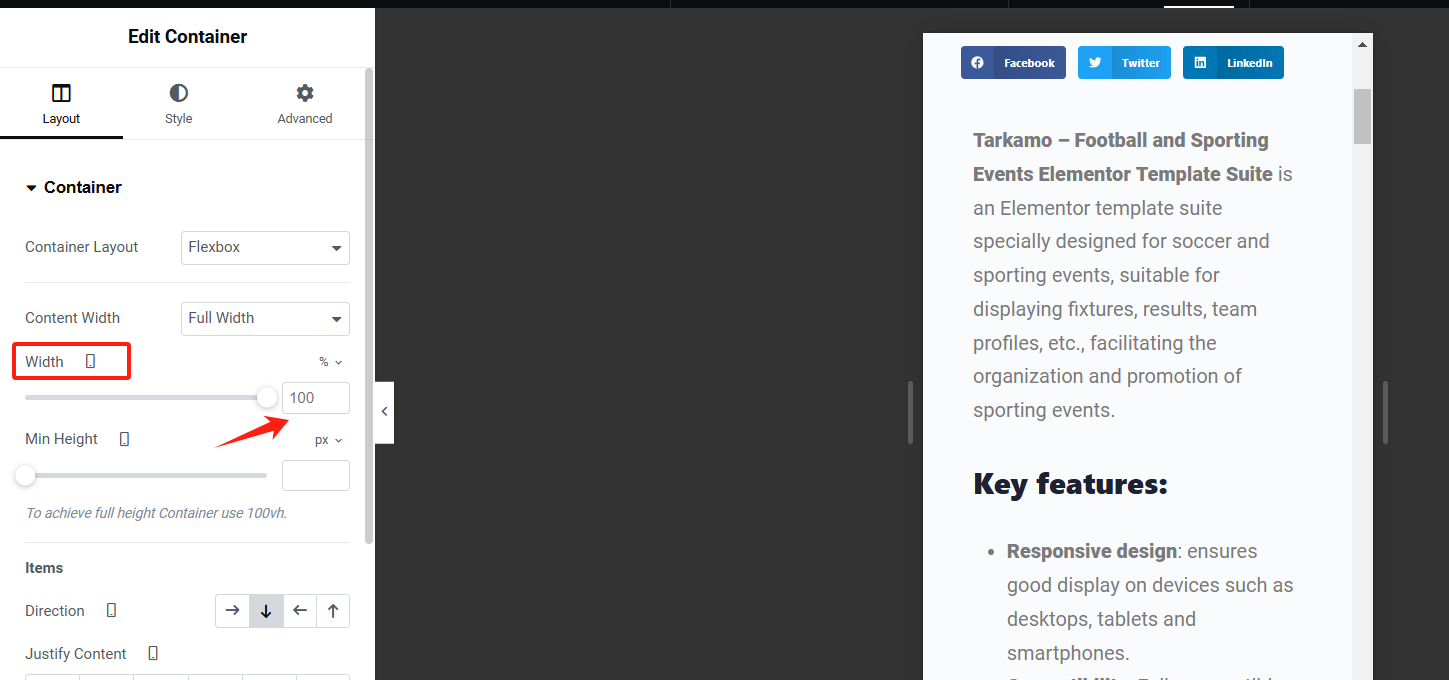 Image [23] - How to create a custom one-page template with Elementor Flexbox | Full Tutorial