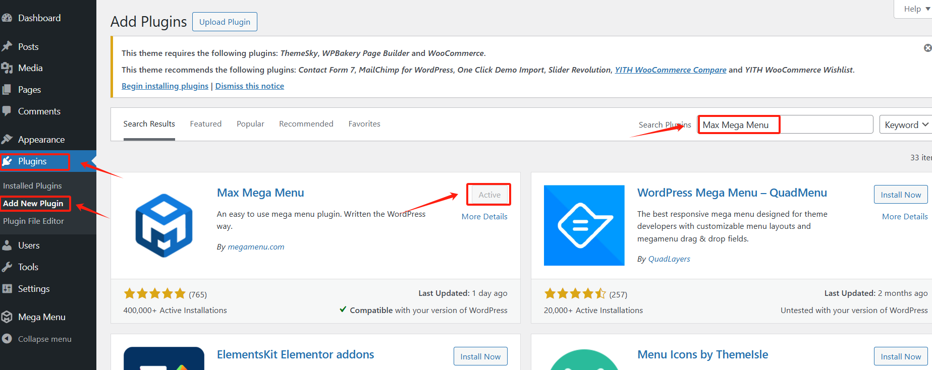 图片[2]-如何使用 Max Mega Menu 在 WordPress 网站上添加超级菜单：完整分步教程