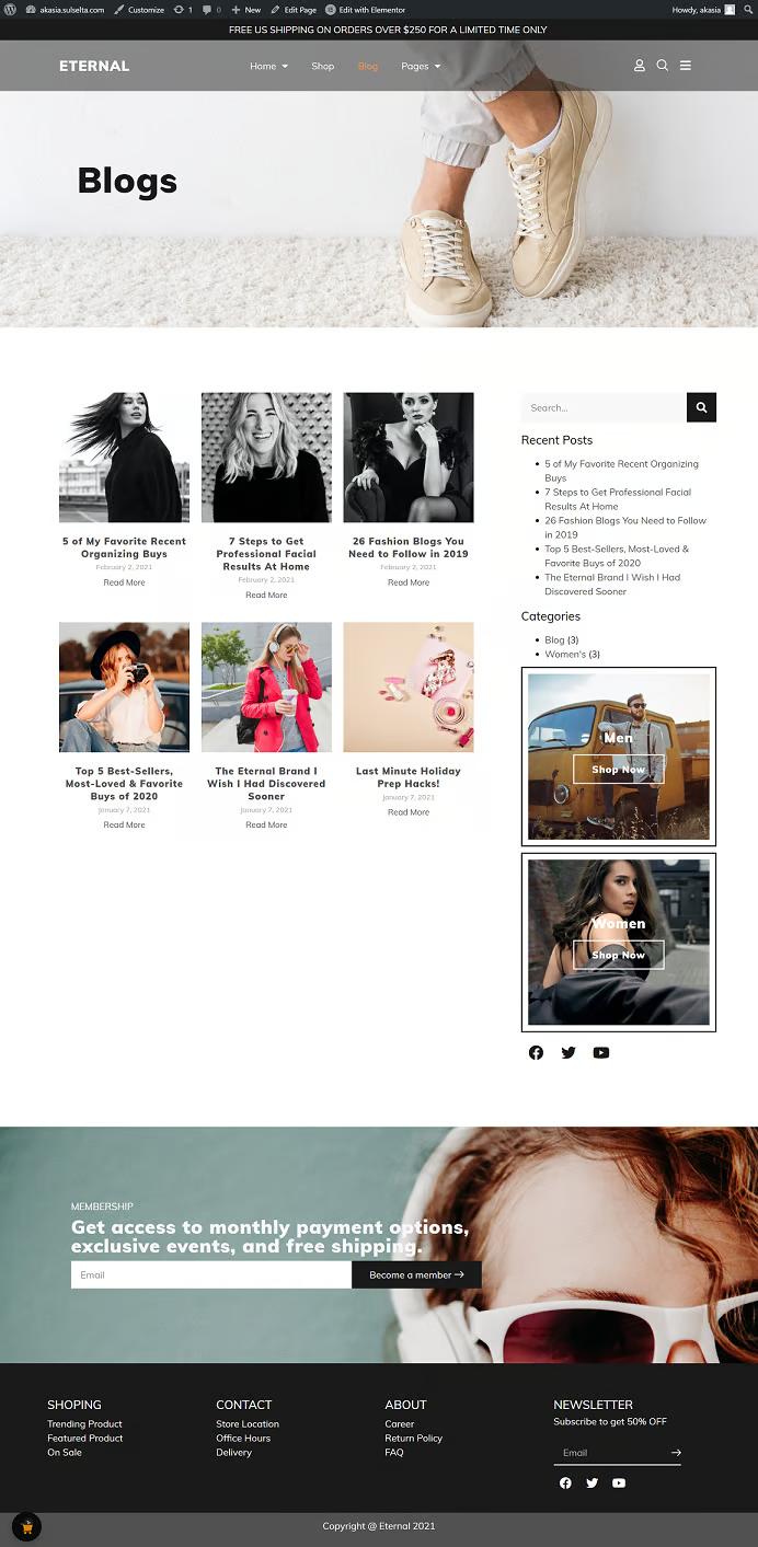 画像 [1] - Eternal - Ecommerce Elementor Template Suite - Photon Flux｜プロのWordPress修理サービス、ワールドワイド、迅速な対応